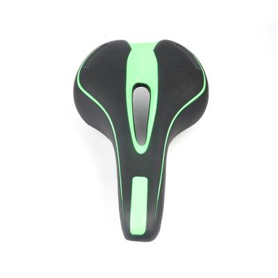 China Lightweight Other Bicycle Parts Bike Saddle Thicken Widen MTB Saddle Soft Comfortable Recycling Bike Seat for sale