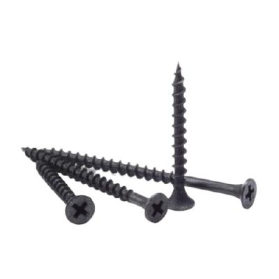 China M3 M5 Head Self Tapping Screw black wood screw galvanized particleboard screws flat head round screws for sale