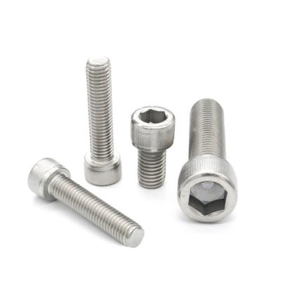 China M3-M20 DIN912 custom metric stainless steel polished hexagon socket head screw cylindrical head bolt for sale