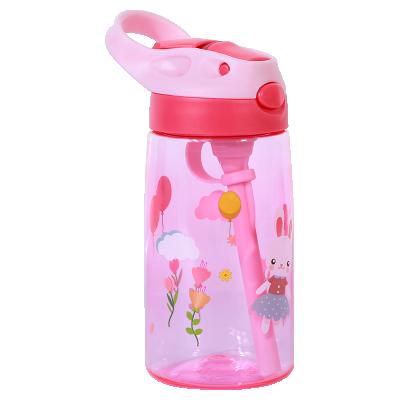 China Viable wholesale water bottle with straw kids water bottles sports in school water bottles for kids for sale