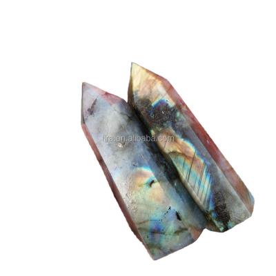 China Natural Quartz Crystal Points Healing Wands from China Gemstone Labradorite for sale