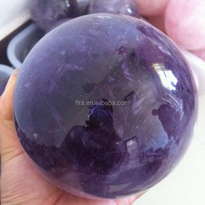 China Natural Amethyst Crystal Quartz Crystal Sphere Wholesale Amethyst Crystals Sphere Ball from China aa for sale