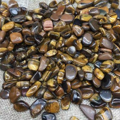 China China Natural Rough Gemstone Crystal Tiger Eye Tumbled Stones And Chips for sale