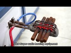 how to heat 50KW high frequency induction heating machine