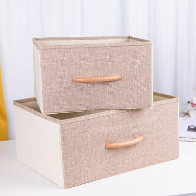 China Contemporary Nonwoven Fabrics Underwear Dresser Drawer Organizer Storage Box Compartment Foldable Panty Socks for sale