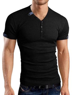 China European and American cotton men's breathable seamless T-shirt organic T-shirt for men's men's short-sleeved T-shirts for sale