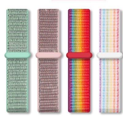 China Cloth Band For Apple Watch Series 3/2/1 38MM Replacement Nylon Soft 42MM Breathable Strap For iwatch Se Series 4 5 6 40MM 44MM for sale