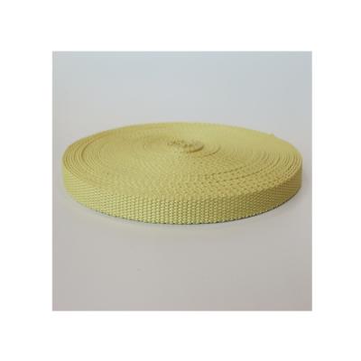 China Custom viable high tenacity aramid fiber elastic webbing for sale