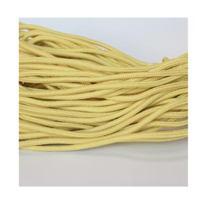 China Nylon Customized Aramid Fiber Rope Fishing Camping High Quality Fire Retardant Processing Packing Braided Aramid Fiber Rope for sale