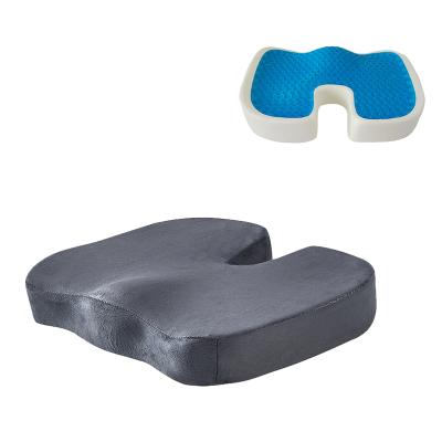 China Anti-static Coccyx Pain Relief Office Chair Car Memory Foam Gel Cushion Cooling For Decompression for sale