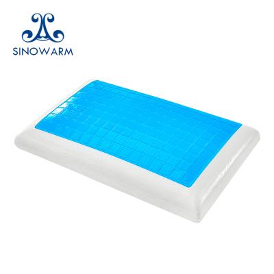 China Anti-Static Silicone Cervical Breathable Bread Pillow Support Neck Gel Memory Foam Cooling Pillow for sale