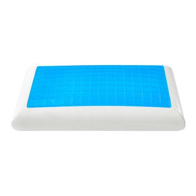 China Anti Wrinkle Anti-Wrinkle Warm Breathable Anti-Aging Cervical Neck Bed Cool Gel Memory Foam Pillow for sale