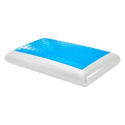 China Best Anti-static Cervical Orthopedic Neck Sleep Gel Bread Memory Foam Orthopedic Cool Pillow for sale