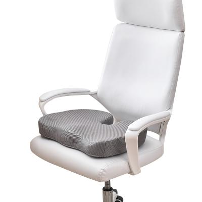 China New Design Anti-static Soft Decompression Memory Foam Hemorrhoid Chair Cushion for sale