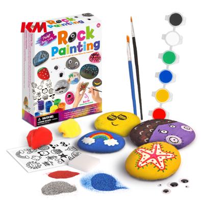 China Amazon Interesting Hot Selling 2021 Painting Rocks Stone Arts And Crafts Other Educational Tool Toys for sale