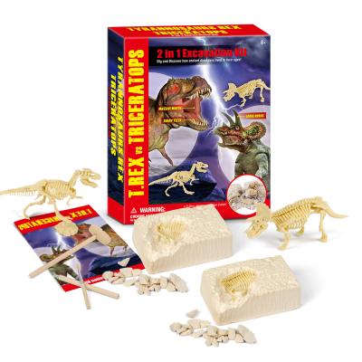 China 3D Model Jigsaw Funny Jigsaw Puzzle DIY Toy Set Hot Gifts Discover Excavation Excavation Dinosaur Toy Kits Custom Dinosaur Toys Educational Toys for sale