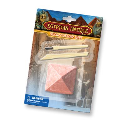 China Eco-friendly Non-Toxic Egyptian Toys Eco-Friendly Pyramids Egyptian Toys Excavation Education STEM Archaeological Toy For Kids Kit for sale