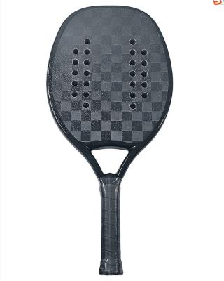 China Professional Carbon Fiber Wholesale Price Factory Customized Logo Design Beach Tennis Racket for sale