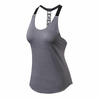 China Bodybuilding Anti-UV Fitness Clothes Sublimation Tank Top Women Summer Vest for sale