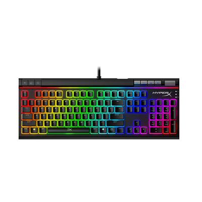 Cina Hyper Anti-Ghosting X Alloy Elite 2 Mechanical Gaming Keyboard 104 Pudding Keytops Anti-Ghosting RGB LED Wired Gaming Keyboard in vendita