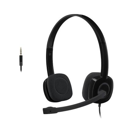 Китай Original Earphone Logitech H151 Headset With Microphone For Office Business Working And Online Training продается