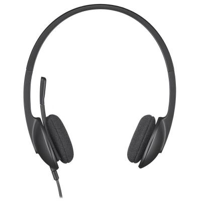 China Original Logitech H340 computer education training USB interface comfortable wearing microphone wired headset working for sale