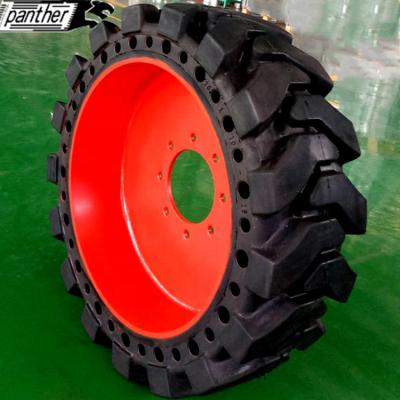 China Construction worksÂ   processed rim on skidsteer tire solid 10-16.5 12-16.5 for sale