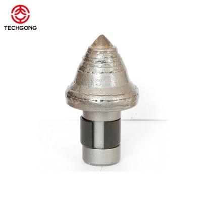 China DTH Drilling TECHGONG Tapered Digging Teeth Coal Mining Picks Tools for sale