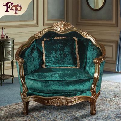 China Other Furniture Luxurious Classic Sofa With Gold Leaf Gilding / Classic Sofa for sale