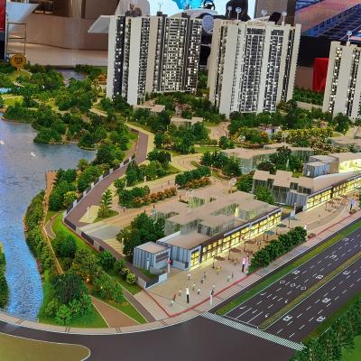 China High Quality Environmental Protection Architecture 3d Scale Model Making Customizepower Generation Sand Table Model Miniature Building Scale Models for sale