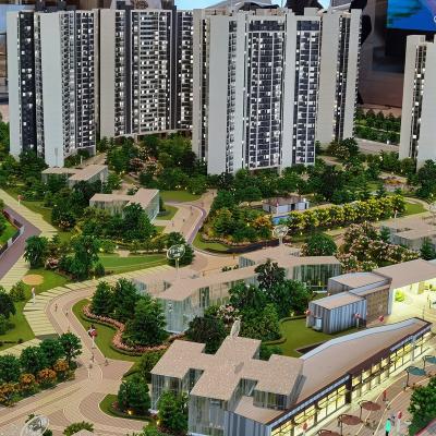 China Modern Best Selling Modern Commercial General Building Scale Architectural Model Making For Residential Real Estate Model for sale