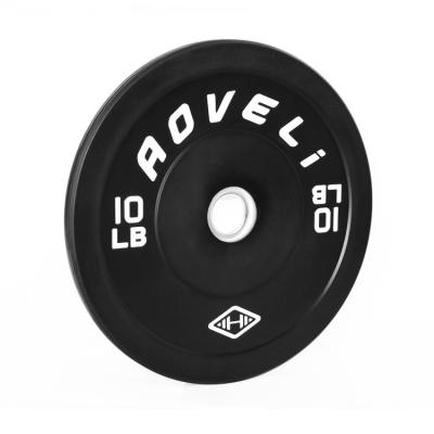 China Universal Weightlifting Wholesale High Grade Rubber Barbell Weight Bumper Plate For Weightlifting Training for sale