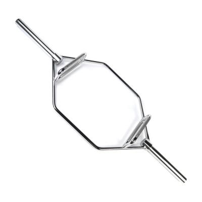 China Universal best selling hex shape galvanized material barbell bar for physical training for sale