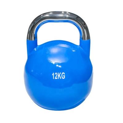 China Universal Wholesale Weight Competition Kettle Colored Kettlebells With Fitness for sale