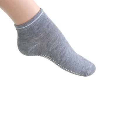 China Non Slip Massage Ankle Women Pilates Fitness Dance Grip Exerciser Gym Sports Socks Antibacterial for sale