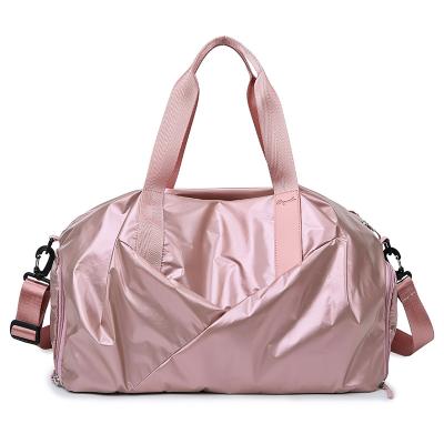 China Other 2021 Gym Sport Backpack Training Handbag Yoga Bag Dry Wet Separate Women Duffel Bag for sale