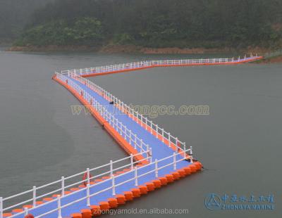 China Plastic Jet Ski Dock HDPE Floating Pontoon Deck for sale