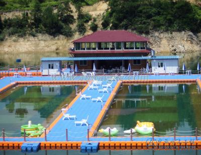 China Floating swimming pond optional for sale