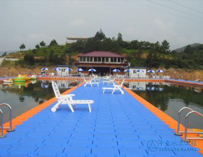 China Plastic pontoon pool optional for sale