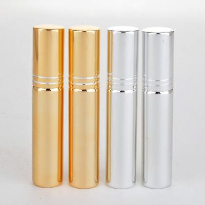 China Hot Selling Reusable Personal Care Design Mini Spray Bottle With Capacity 10mm Metal Perfume Bottles for sale