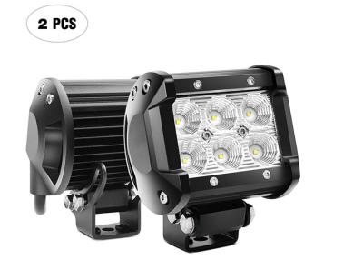 Cina barra luminosa di fila del doppio di 1260LM SUV Off Road modello combinato del fascio da 18 watt in vendita