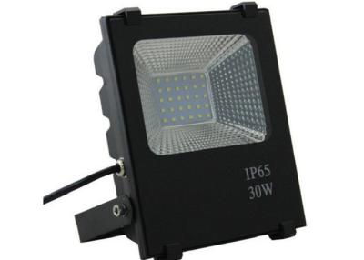 China 120 Degrees Industrial LED Flood Lights , Black 30w Led Floodlight for sale