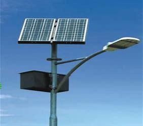 China Chanpower Solar Panel Street Light High Output With LiFePO4 Battery for sale