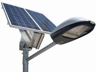 China CREE 60w Solar Powered Street Light Motion Sensor 6-10m Pole For Street / Road for sale