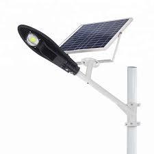 China LiFePO4 Battery Solar Panel Street Light CREE 80w LED Residential for sale