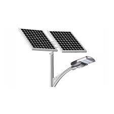 China CREE 60 Watt Solar Panel Street Light Lithium 1650ah Battery Environmentally Friendly for sale