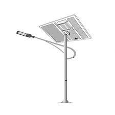 China Road / Garden Solar Panel Street Light 50w 6000k Color Temperature for sale