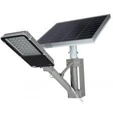 China Yard 55w Solar Panel Street Light Flux 7425lm Color Temp 4000K IP67 Grade for sale