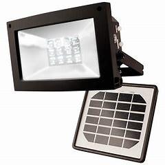 China IP65 Solar Powered Outdoor Flood Lights , 100w Solar Landscape Flood Lights for sale