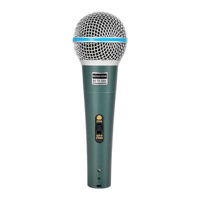 China Good Quality Handheld Microphone Beta58 Beta 58a Supercardioid Dynamic Vocal Cable Microphone Beta 58 For Karaoke Stage Performance Studio Recording for sale